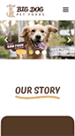 Mobile Screenshot of bigdogpetfoods.com